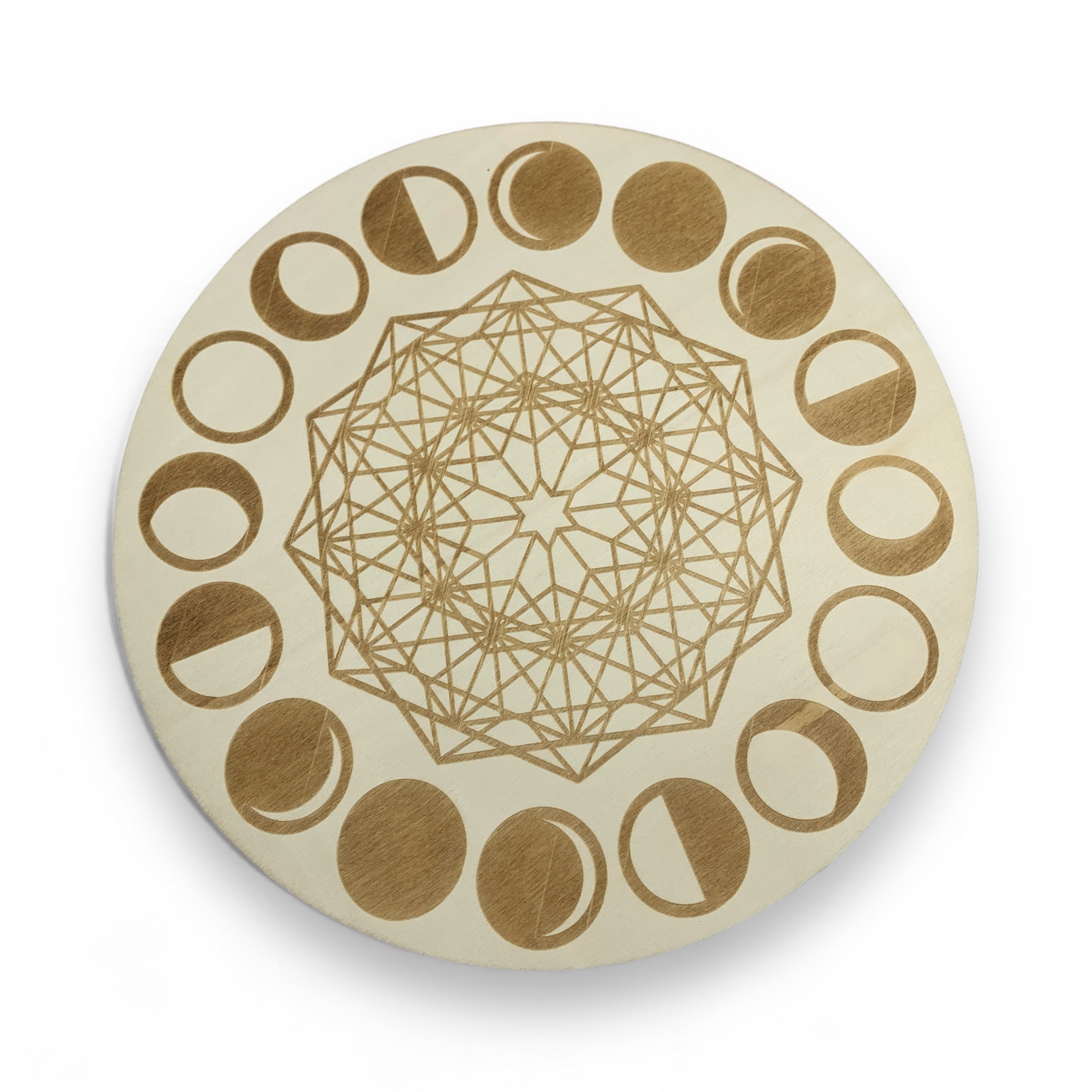 Crystal Grid - Wood - Dodecagon